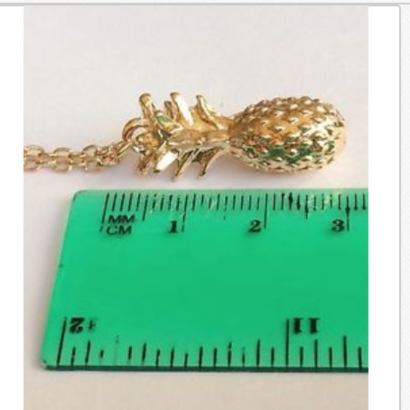 Unbranded Jewelry Gold Pineapple Necklace 2 Hawaiian Island Beach